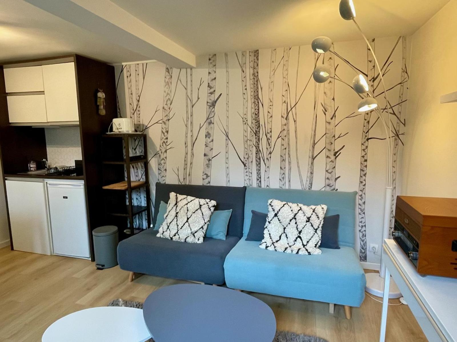 Maisonnette Dans Jardin Partage Коломб Экстерьер фото